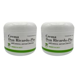 Crema Don Ricardo Plus Doble, 2 piezas de Crema Don Ricardo Plus, La Original