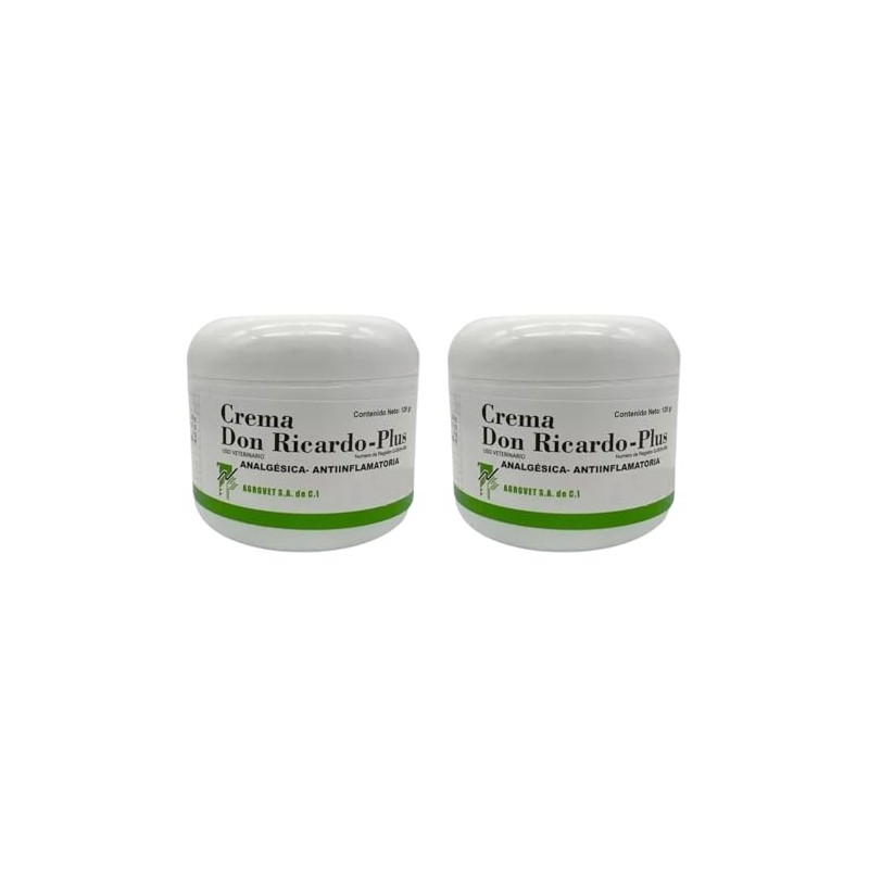 Crema Don Ricardo Plus Doble, 2 piezas de Crema Don