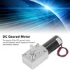 DC Geared Motor Small 18W Large Torsion Reversible Turbine Worm