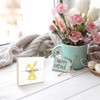 Rdtcgvss 4" X 4" Funny Easter Decor Desk Decor -