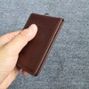 Hibate Genuine Leather Oyster Card Holder Bus Travel Pass Holders