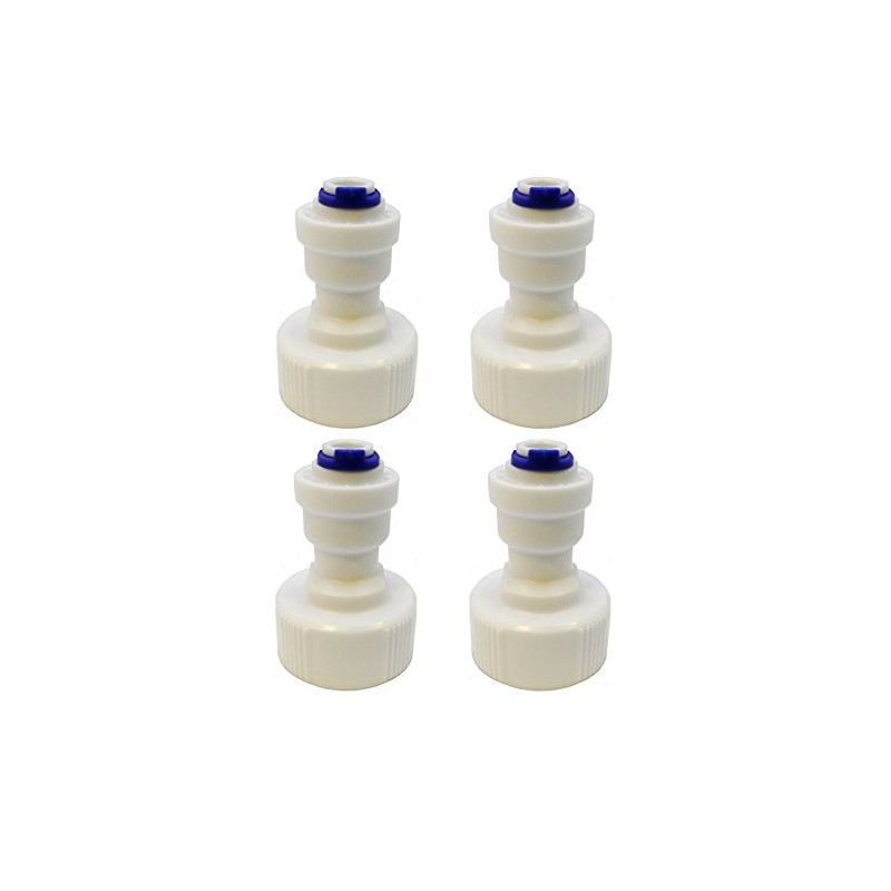 4 x Finerfilters 3/4" bsp to 1/4" Pushfit Connector -
