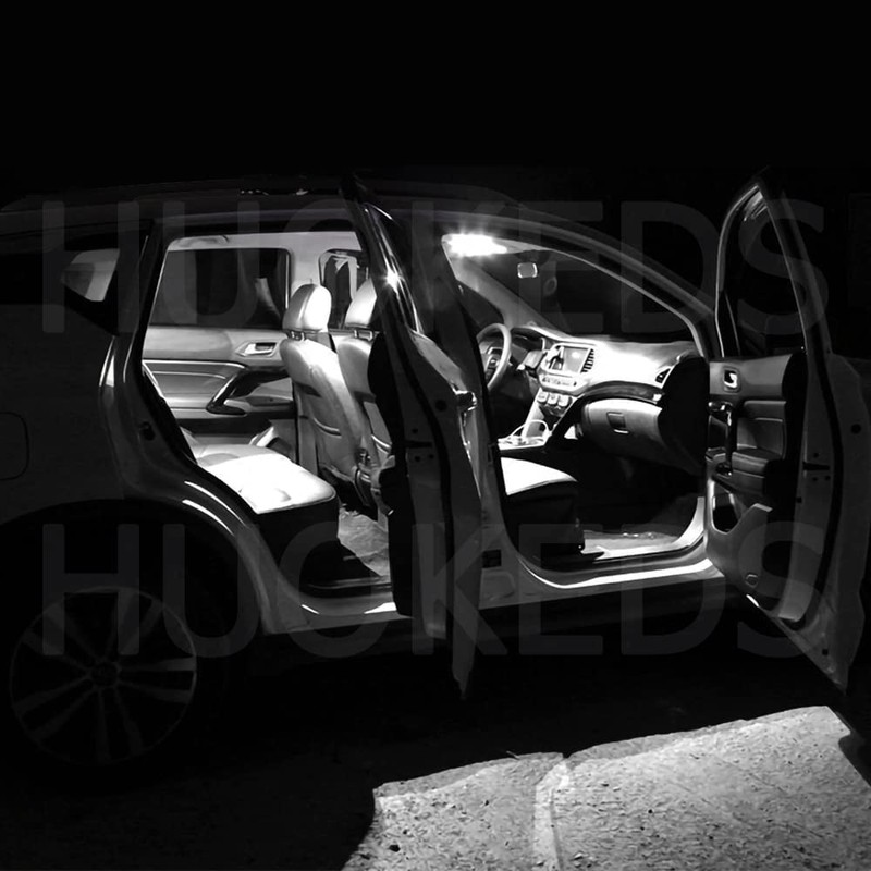 6pcs Wrangler Interior LED Lights Replacement for 2007 2008 2009