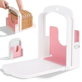 Bread Slicer Adjustable Thickness Cutter for Bread, Roasts & Sandwiches