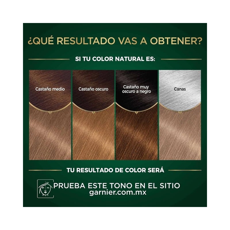Tinte para cabello Nutrisse Oleos sin amoniaco 7.12 rubio cenizo