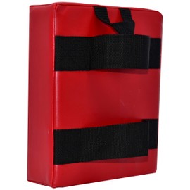 Victory Martial Arts Square Karate Hand Target Pad for Punching and Kicking (Red)