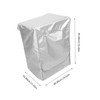 Operitacx Durable Washer Dryer Cover Dustproof Protective Cover for Washing