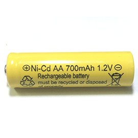 700mah AA NiCd 1.2v Rechargeable Batteries Garden Solar Ni-Cd Light LED S (Pack of 20)
