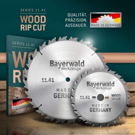 Bayerwald Carbide Circular Saw Blade, Series 11.40/11.41, for Wood.