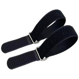 UEKPDM 1 Pair 50cm Universal Overlength Rowing Machine Foot Straps Elliptical Machine Pedals Straps Rowing Machine Pedal Trainer Straps Leg Training for Fitness Home Sports Office Accessories