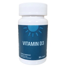 Relief Factor Vitamin D3 2,000 IU by Relief Factor 30 Softgels