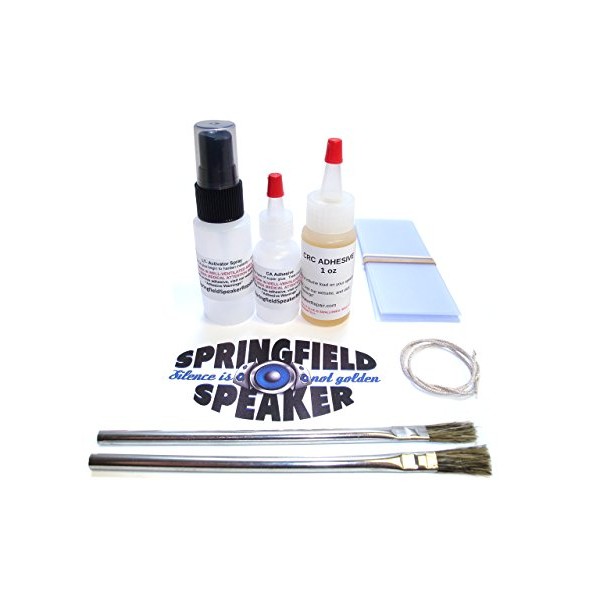 Pro Speaker Reconing Kit - CA Glue & Lead Wire