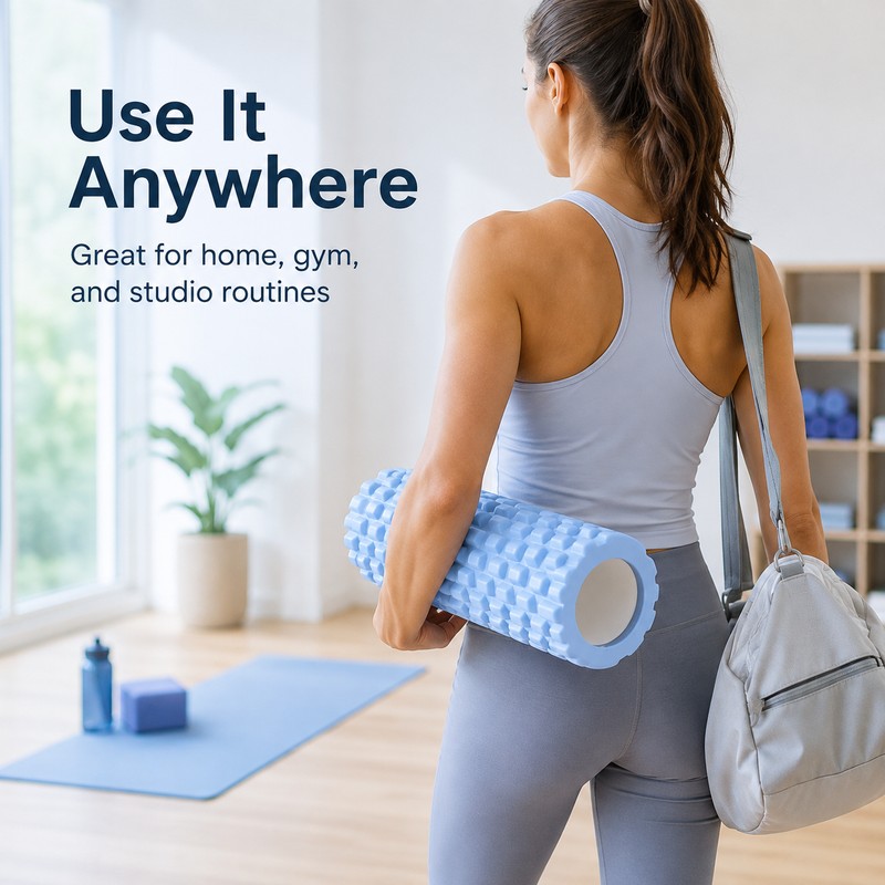 5-in-1 Foam Roller Set for Post-Workout Stretching – Massage Roller