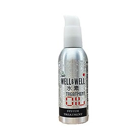 Tears Well & Well Hydrogen Treatment Oil, 3.4 fl oz (100 ml), Non-Rinse Treatment, Well & Well