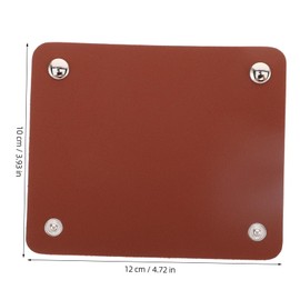 Operitacx Trolley Replacement Handle Cover Luggage Bag Handle Cover Trolley Carry Handle Cover PU Suitcase Handle Cover Replacement