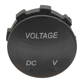 Tuperoymse Voltage Meter Universal Voltmeter Digital Display Water LED Green Color for 12V-24V DC Car Motorcycle Automobile Truck