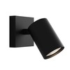 Astro Ascoli Single Indoor Spotlight (Matt Black), GU10 Lamp, Designed
