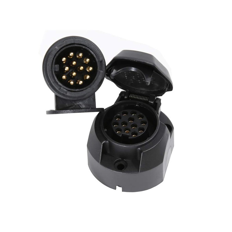 TAEUYYM Trailer Plug 13 Pin and Socket 13 Pin, 12