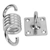 551LB Load Capacity Hammock Chair Hanging Kit Stainless Steel Swing