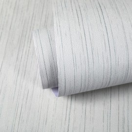 Beige Grey Grasscloth Peel and Stick Wallpaper 15.74" X 118.11" Boho Textured Contact Paper Linen Wallpaper Vintage Self-Adhesive Waterproof Vinyl Rolls for Room Cabinets Furniture Desk