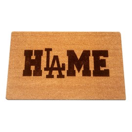 Los Angeles Home Laser Engraved Coir Fiber Welcome Doormat 30” x 18”