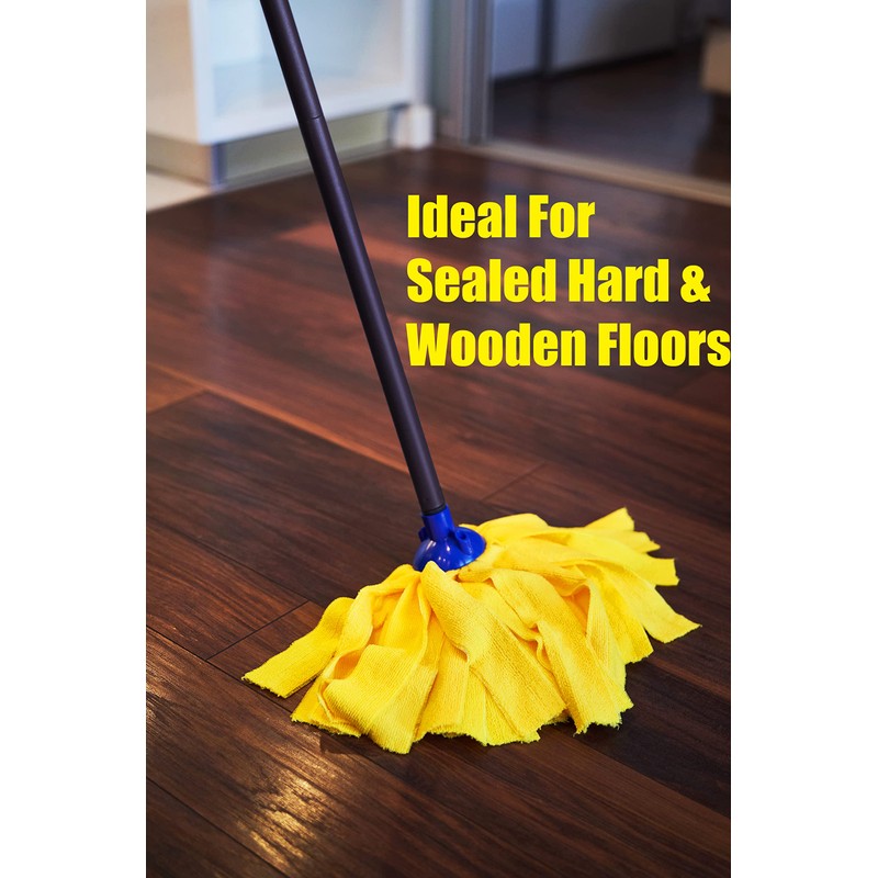 Microfibre XL Fringe Mop Head for Speed Cleaning Kitchen &