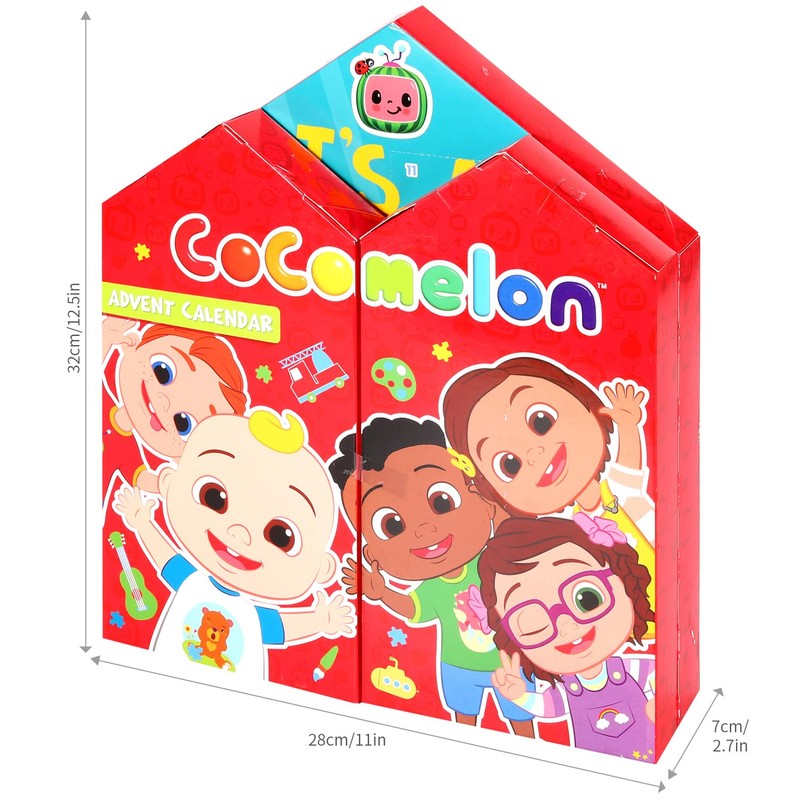 CoComelon Advent Calendar Art & Crafts Accessories Filled with Exciting