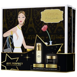 L'Oréal Paris Cell Renaissance Day Cream and Serum Face Care Gift Set with Black Truffle & Black Tea for Cell Renewal and Skin Vitality, (1 x 576 g)