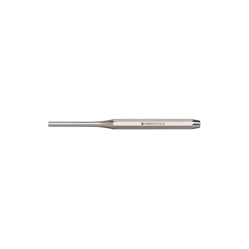 PBスイスツールズ 平行ピンポンチ(八角胴)4mmX150mm 7554