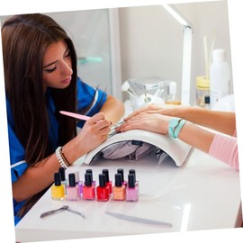 FOMIYES 2pcs Nail Art Pen Brush Portable Fine Tip Drawing Tool for Nail Designs for Floral Patterns and Plaid Reusable Manicure Supplies for Home Use and Travel