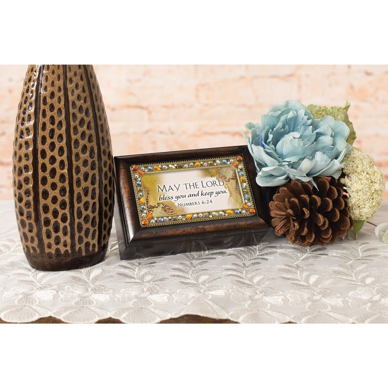 Cottage Garden May The Lord Bless You Inspirational Amber Jewelry
