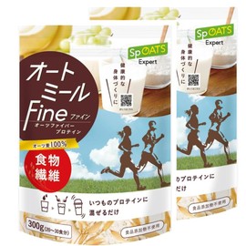 SpOATS Expert Oatmeal Fine (Powder Type, Additive-free), 10.6 oz (300 g) x 2 Packs