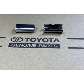 Toyota 88 - 90 TOYOTA LAND CRUISER FJ62 ROOF LEFT RIGHT CHROME JOINT COVER TRIM OEM NEW