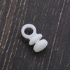 Micro Trader 50Pcs Curtain Track Rail Gliders Runner Wheel Rollers