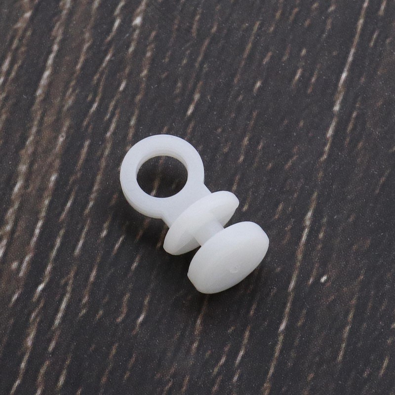 Micro Trader 50Pcs Curtain Track Rail Gliders Runner Wheel Rollers