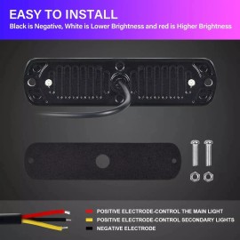 2pcs Estrobo Led Para Carro Faros Moto Y Coche Tuning