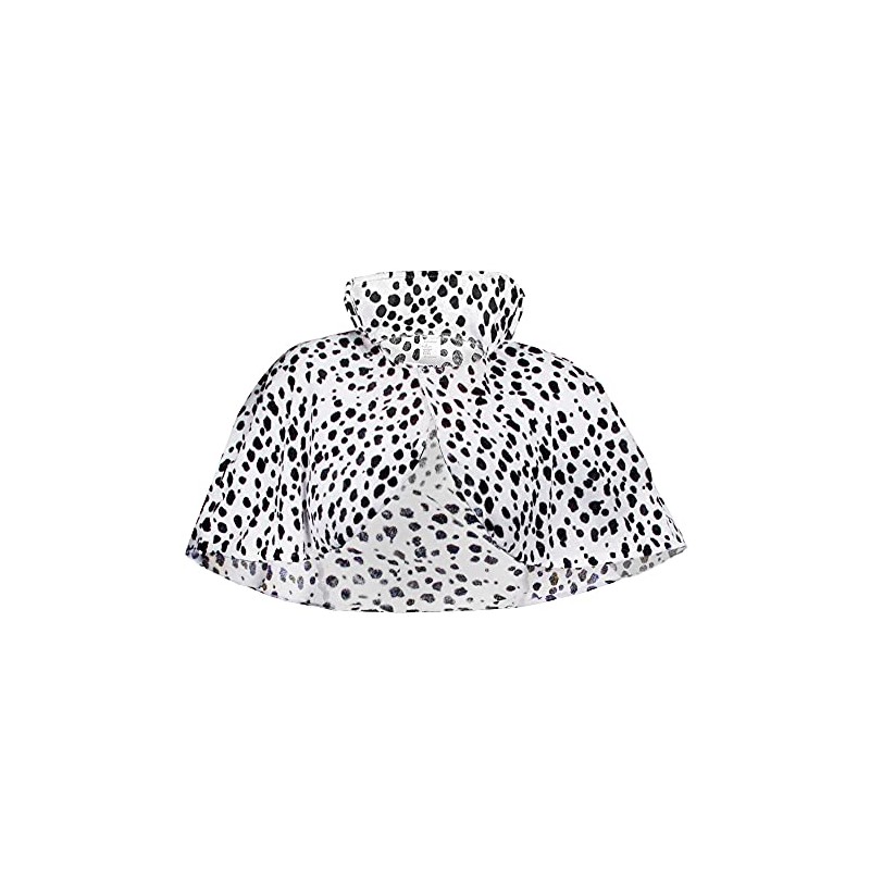 ILOVEFANCYDRESS ADULTS STANDARD SIZED DALMATIAN CAPE WITH PLUSHIE DOG