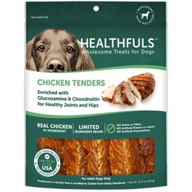 Healthfuls Chicken Tenders Dog Treats with Glucosamine & Chondroitin, 11oz