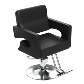 Salon Chair for Hair Stylist, Barber Chair with Heavy Duty Hydraulic Pump, Stylist Chair for Barbershop 360 Degrees Rolling Swivel Spa Beauty Equipment for Hair Stylist