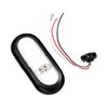 amopacorp 4X Red Stop Brake Running 2X White Backup Reverse
