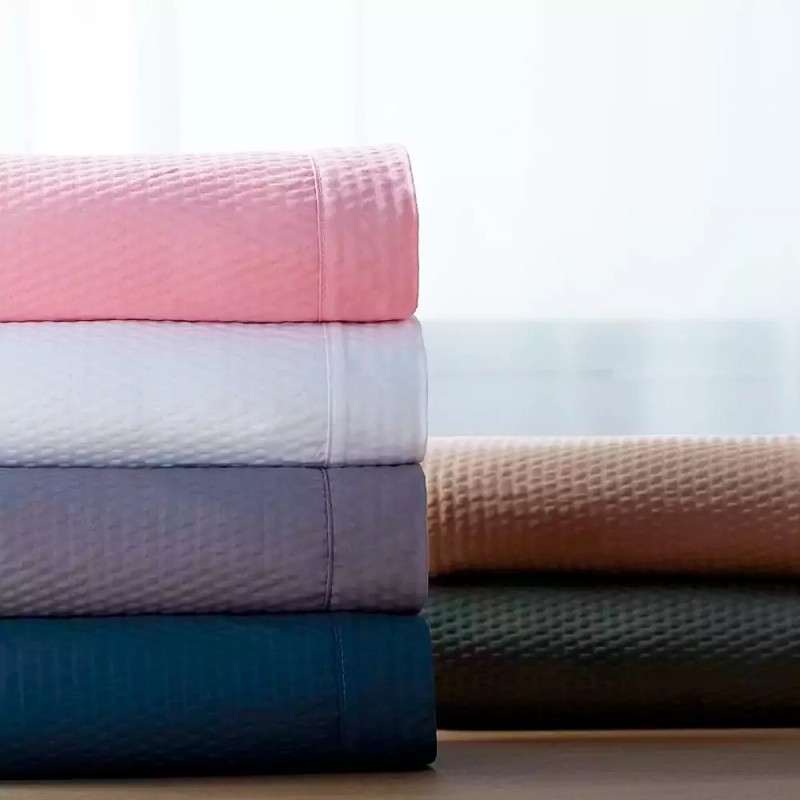 Colibrí Juego De Sabanas Individual Confort Super Suave Con Textura