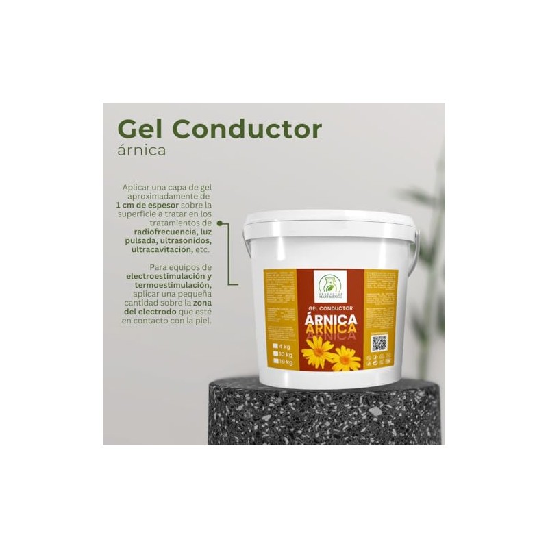 Gel Conductor De Árnica Aparatología 10 Kilos Productos Mart Mexico