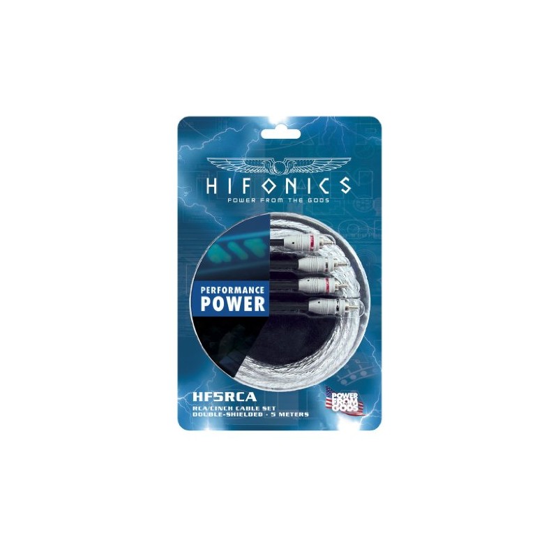 Hifonics Cinchkabel 5 M Kabel Audiokabel