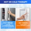 WORLD-BIO Large Flexible Hip Ice Pack 2 packs for Injuries,