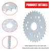 CNC Adapter 32T Sprocket for 1"/1.5"(25mm/38mm) 80cc Motorized Bicycle 415