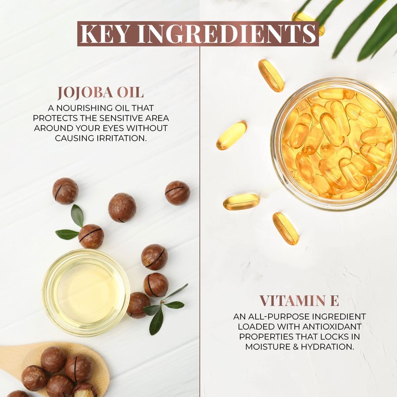 Just Herbs Eyeliner Waterproof and Smudge Proof, Long Lasting Eyeliners