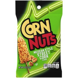 CORN NUTS Mexican Street Corn Flavored Corn Kernels, Crunchy Corn Snacks, Snack Box, Variety Packs Food for Adults, 4oz. (Pack of 12)