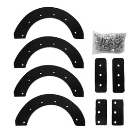 TJHSM 302565MA 327072MA Snowthrower Rubber Paddles Set Replacement for Machines 20 or 21 Snowblower