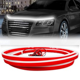 Car Hood Light Strip, 71 Inches Flexible Exterior Car LED Strip Lights for Cars