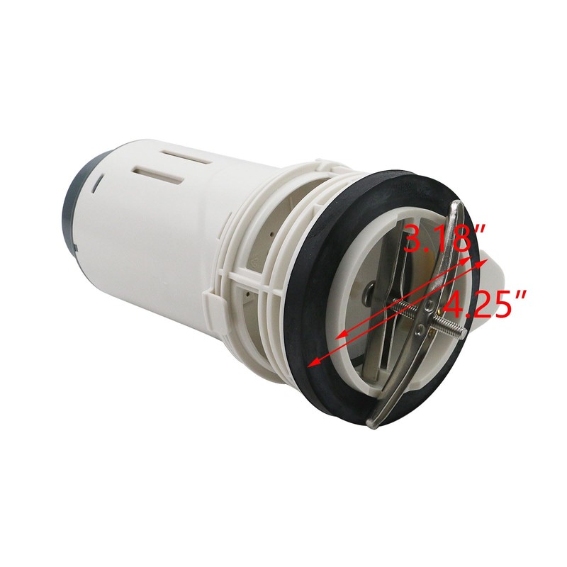 T Tulead Toilet Flush Valve 3-Inch Dual Flush Valve 210mm/8.27"